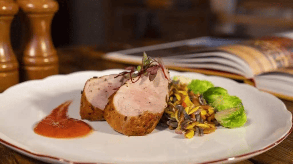 pork tenderloin orzo and brussels sprouts